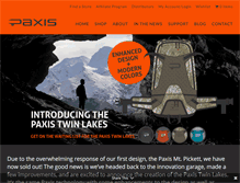 Tablet Screenshot of paxispax.com